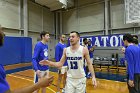MBBall vs Emmanuel  Wheaton College Men's Basketball vs Emmanuel College. - Photo By: KEITH NORDSTROM : Wheaton, basketball, team photo, MBBall2019